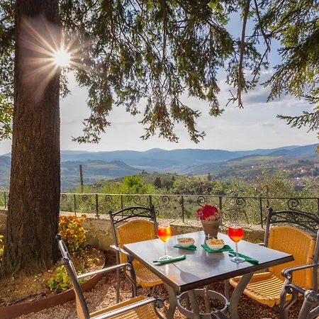 Isa-farmhouse With Swimming-pool In Chianti-area In The Middle Of Tuscan Nature Pelago